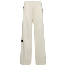 Haute L'Amitie Baggy Track Long Pants, Off-White
